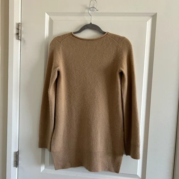 VINCE Tan 100% Cashmere Sweater XS - Picture 10 of 10